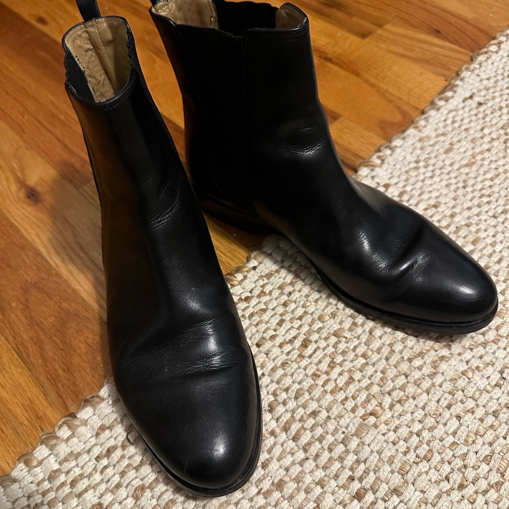 Ralph Lauren Black Ankle Boots